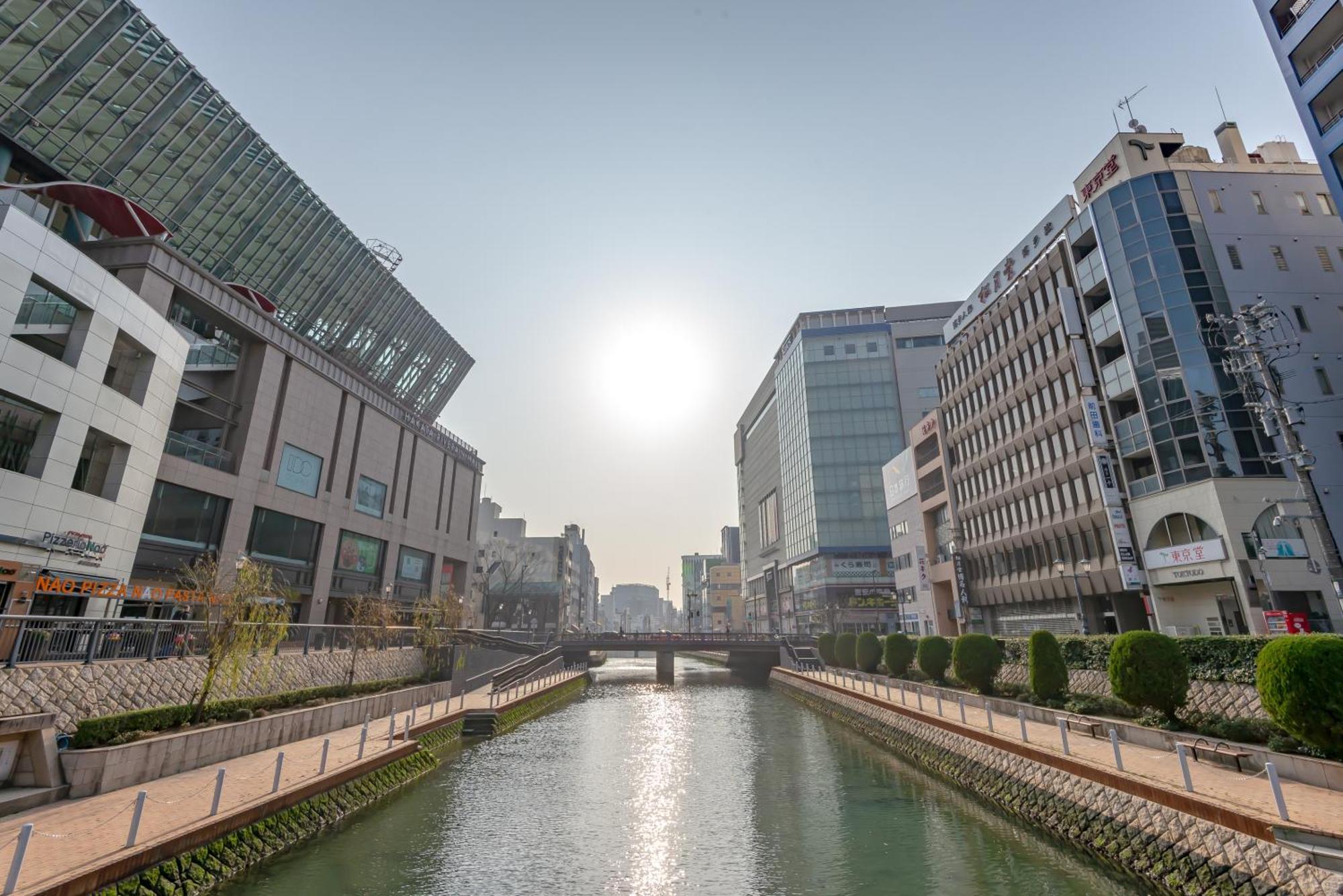 Hotel Okura Fukuoka Фукуока Экстерьер фото The Nakagawa River