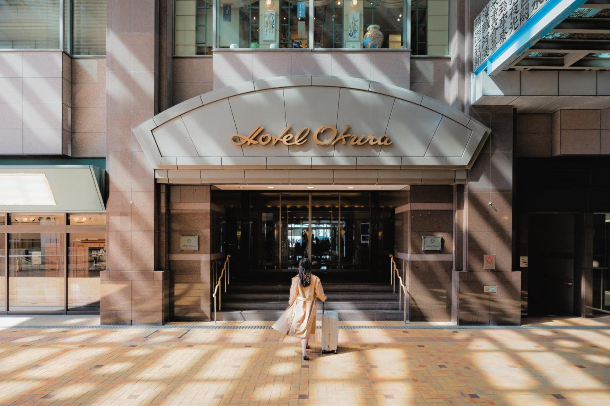 Hotel Okura Fukuoka Фукуока Экстерьер фото